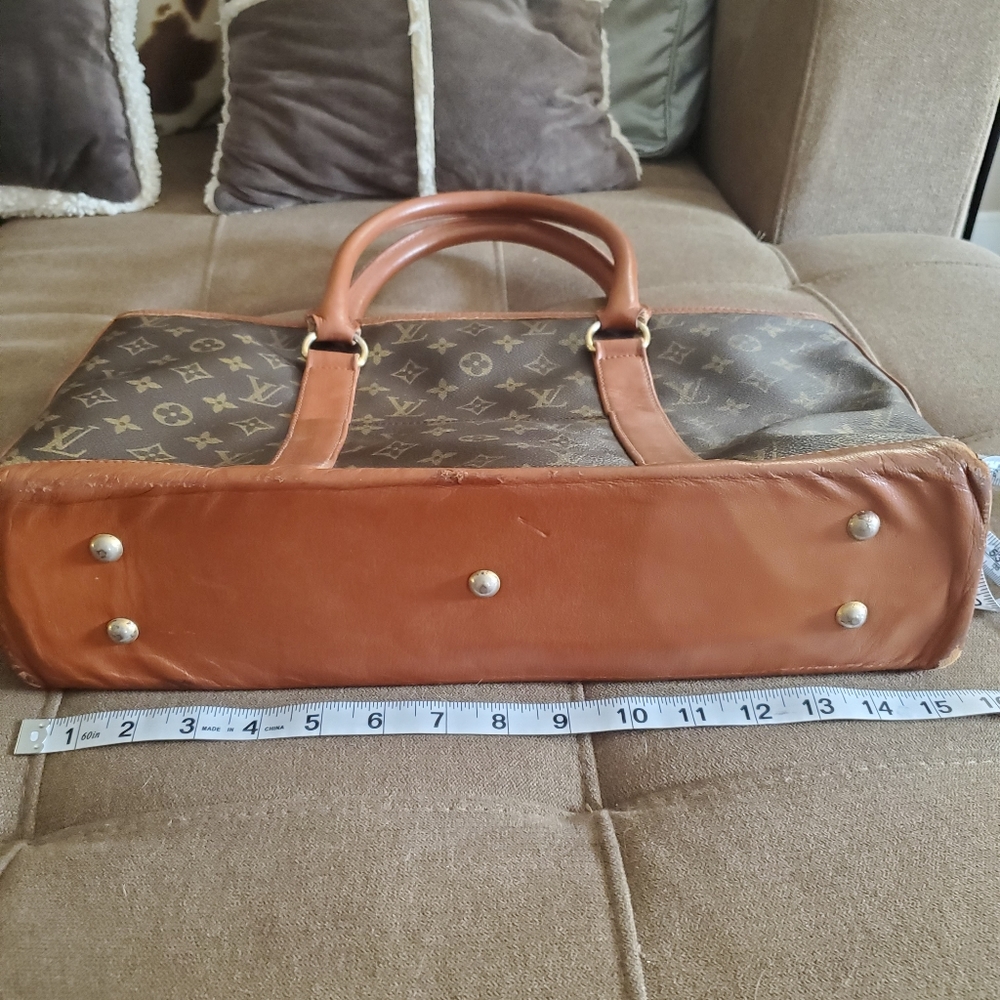 Rare 💯 Louis Vuitton Sac Weekend Monogram Tote - Picture 10 of 16